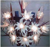 FLOWERS WALL LAMP ELECTRIC